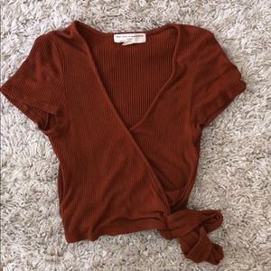 Urban Outfitters Wrap Tie Top